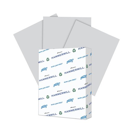 HAMMERMILL Paper, Colored, Gray, PK500 10288-9